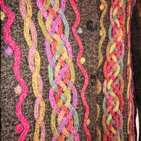 Talbots Embroidered Cardigan - Picture 7 of 12